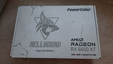 GPU Radeon Rx6650xt 8Gb Hellhound White
