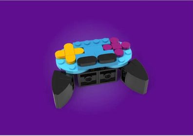 LEGO Gaming Controller make and take