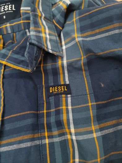 Diesel Authentic shirt long sleeve Apparel Mens Button Down Long Sleeve Shirt Size s
