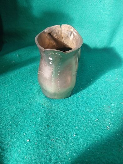 vintage brass boot