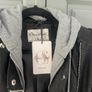 Leather biker jacket Image 2