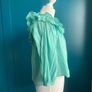 Zara Bardot style blouse. Size L Image 3