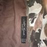 100% Silk wrap dress, silk, brown & cream, 10uk Image 3