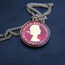 Vintage 1964 Threepenny - Enamelled Coin Necklace Image 2
