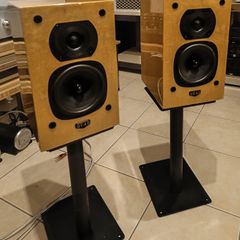 Quad 77-11L monitor stereo audio bookshelf speakers Hifi High End like New