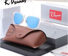 New Clear Blue Classic Sunglasses For Men Women Driving Fishing Glasses Polarized UV400 Trendy Light Weight Eyewear