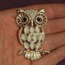 Ladies Owl Brooch Image 3