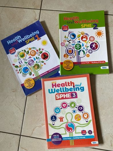 New Junior Cycle SPHE  3  Health and Wellbeing  Includes free e-book code