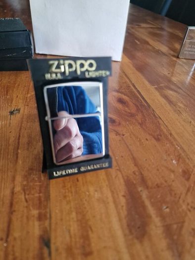 Chrome zippo