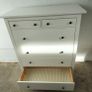 Chest of 6 drawers Hemnes white Image 5