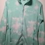 womens BERGHAUS NAVALA fleece full zip top green white size UK 16 EU XL coat jacket Image 3