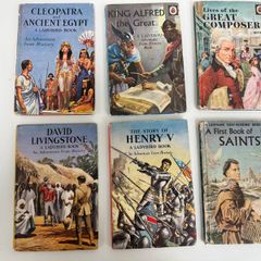 Collection of 6 vintage Ladybird books
