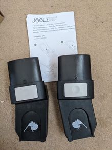 Joolz Geo upper car seat adaptors