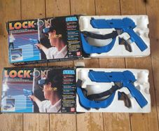 Sega Lock-On Vintage 90s Laser Tag Game (Two Units)