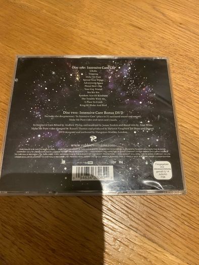 Robbie Williams Intensive Care Special Edition (cd+dvd)