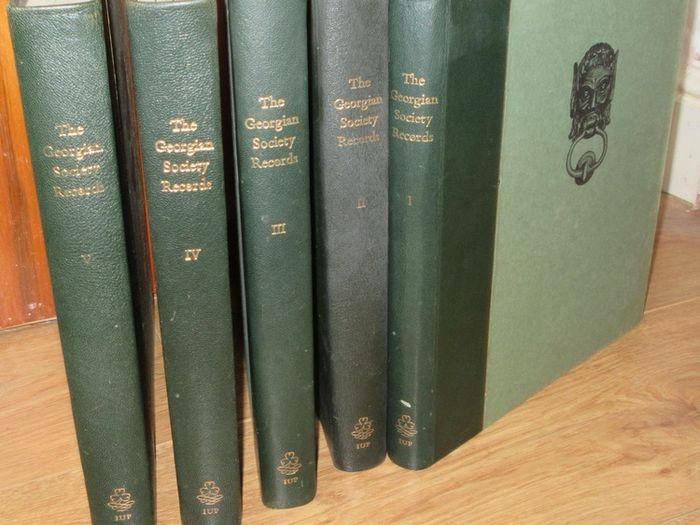The Georgian Society Records of Eighteenth Century Domestic Architecture and Decoration in Dublin Introduction by Desmond Guinness