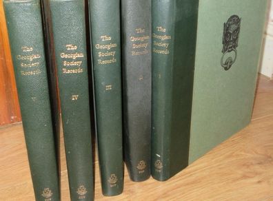 The Georgian Society Records of Eighteenth Century Domestic Architecture and Decoration in Dublin Introduction by Desmond Guinness