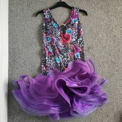 Latin dance dress