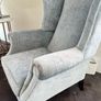 2 wing backed Armchairs Image 2