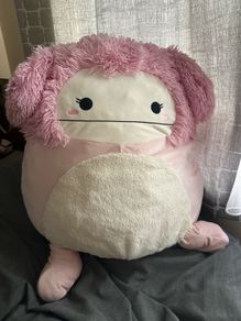 Squishmallows 51 Cm Brinna The Pink Majesty With The Fluffy Belly