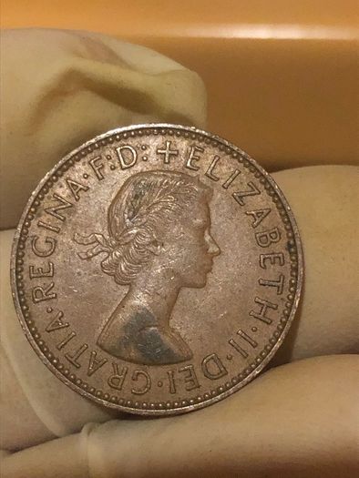 Elizabeth Halfpenny  x28 Pictures of each coin