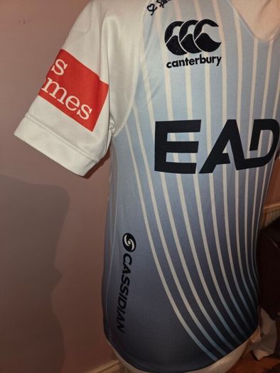 Cardiff Blues Rugby 2014 Jersey - Small Size