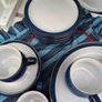 28 piece Denby Imperial Blue Dinnerware Image 8