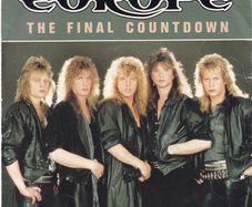 Europe The Final Countdown 1986 Picture Sleeve Single