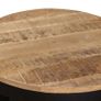 Side Table Solid Rough Mango Wood 60x40 cm Image 8