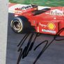 Eddie Irvine Signed Ferrari F310 Photo 1996 Formula 1 Motorsport Memorabilia Image 7