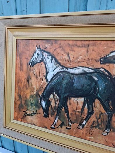 Vintage Horse print by Faust