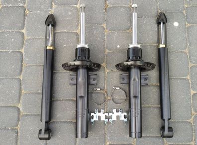 Audi A1 Seat Ibiza 6J Skoda Fabia 5J VW Polo 6R SET OF 4 shock absorbers