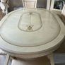 Italian dining room table and six chairs Image 2