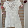 dress 100% cotton crochet cover up tunic Image 10