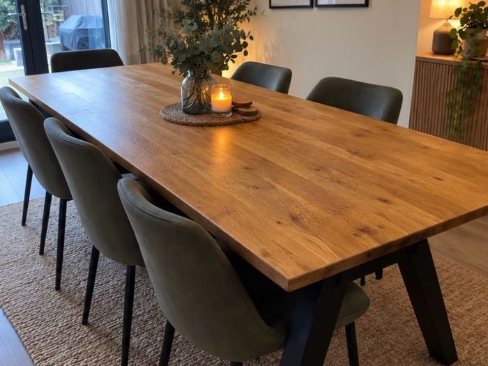 210cm Dining Table, Ex Display Like New