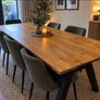 210cm Dining Table, Ex Display Like New Image 3