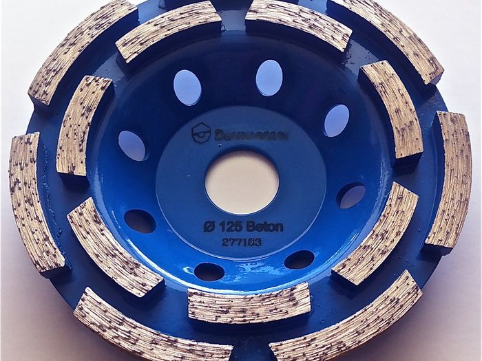 5" Diamond grinding disc, cup, wheel for concrete, stone