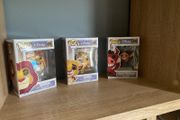 Disney Funko pops Simba Mafusa and luau bundle