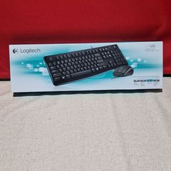 Logitech MK120 Wired Keyboard & Mouse Set  Brand new, factory sealed
