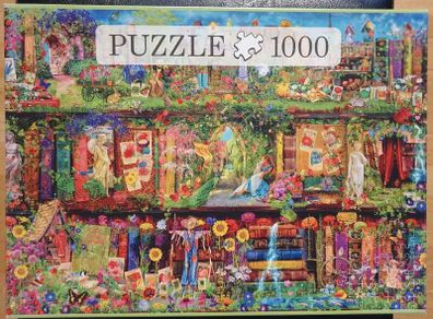 ALDI Magic Garden Shelf 1000 Piece Puzzle