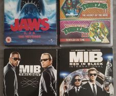MIB, Teenage Mutant Ninja Turtles, Jaws DVD Sets