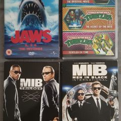 MIB, Teenage Mutant Ninja Turtles, Jaws DVD Sets