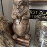 Resin reading hare with glasses Image 2