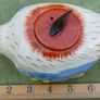 Antique Mintons Cockerel Teapot. Impressed marks for Mintons on underside. Good Condition Image 10