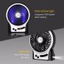 Battery Fan, Rechargeable Desk Fan Portable Handheld Personal Mini USB fan Battery, 3 Speeds Internal and Side Light,Cooling for Traveling,Fishing,Camping (FREE POSTAGE) Image 6
