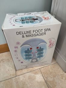 Deluxe foot Spa bath & massager