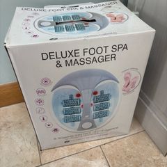 Deluxe foot Spa bath & massager