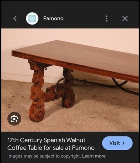 Mahogany Coffee Table