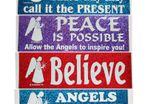 Angel stickers bumper stickers 7x20cm