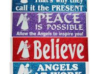 main image for ad Angel stickers bumper stickers 7x20cm